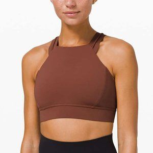 Lululemon Strong At Heart Bra Ancient Copper